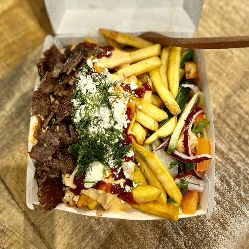 Kebap Box Na Wypasie z kurczakiem
