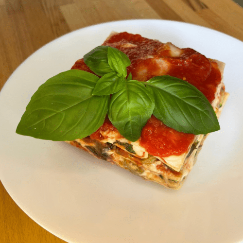 Lasagne warzywna w sosie pomidorowym