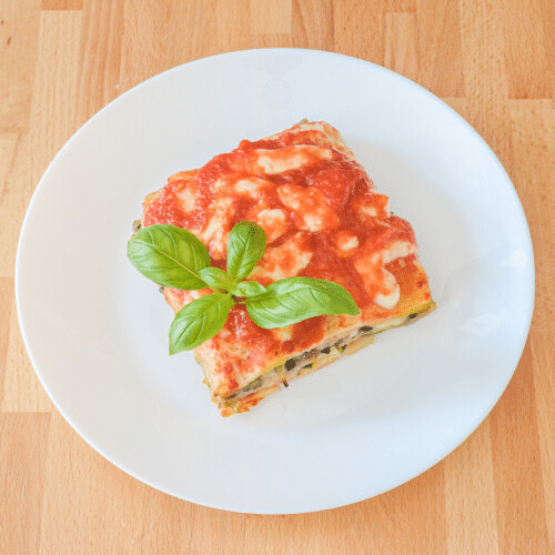 Lasagne warzywna w sosie pomidorowym