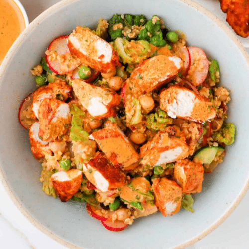 Chicken tikka salad