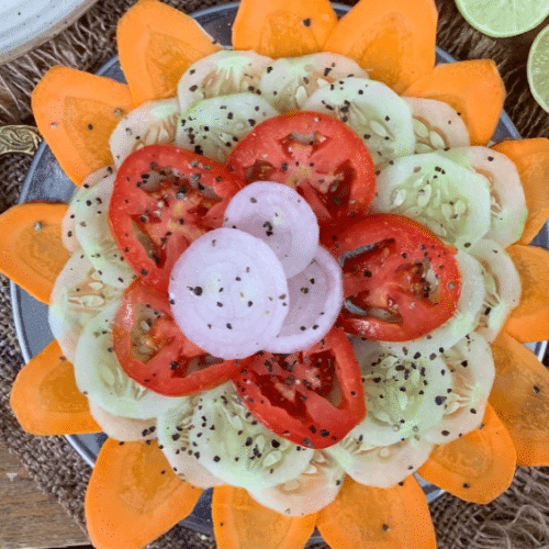 Indian green salad