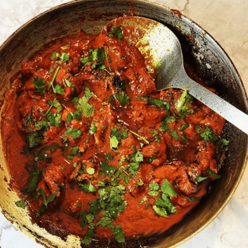 Mutton balti
