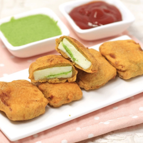 Pakoras paneer