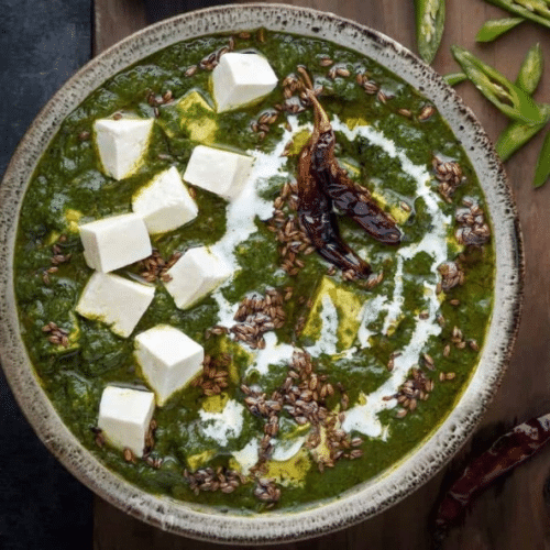 Palak paneer
