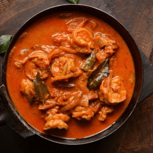 Prawn chilli garlic masala