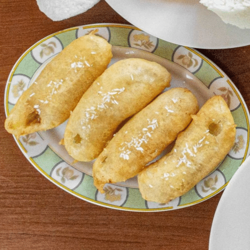 Banan w cieście