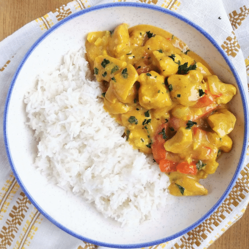 Kurczak curry po Tajsku
