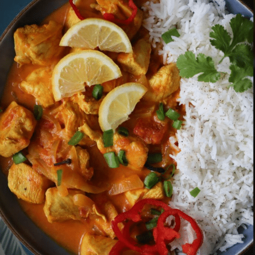Kurczak czerwone curry