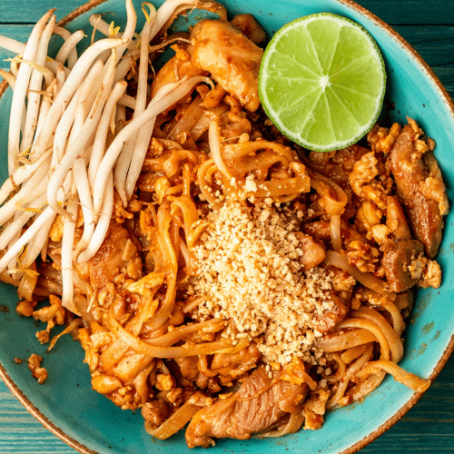 Pad Thai z wieprzowiną
