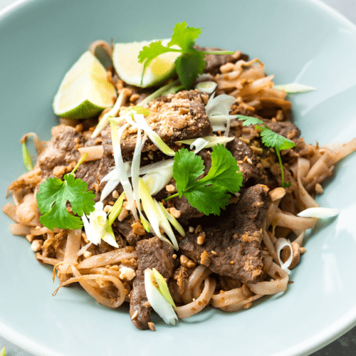 Pad Thai z wołowiną