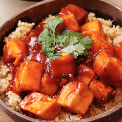 Tofu słodko-kwaśne