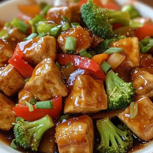 Tofu z warzywami