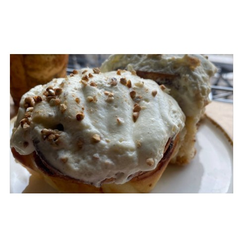 Cinnabon z kremem kawowym