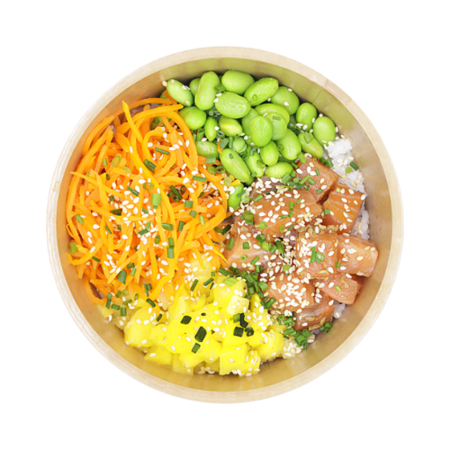 Chirashi łosoś