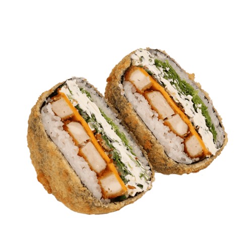 Sushi burger z kurczakiem