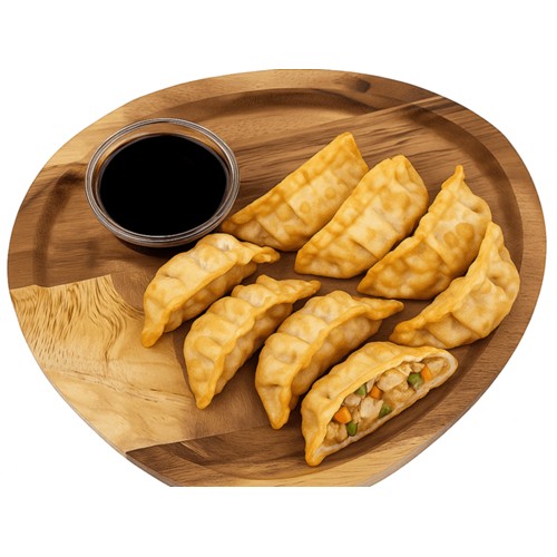 Pierożki Gyoza z kurczakiem i warzywami (8 szt)