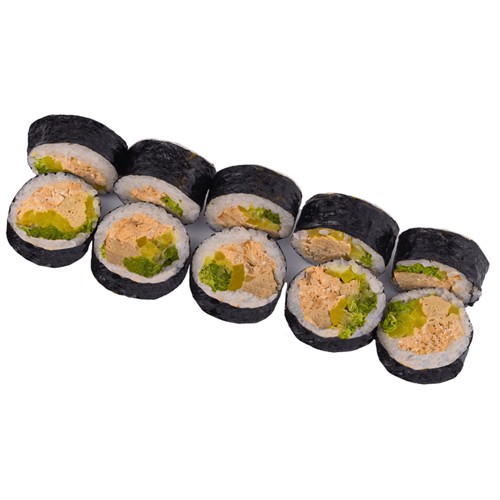 Futomaki pieczony łosoś (10 szt)