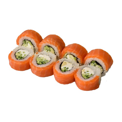 Philadelphia z wędzonym łososiem 8 szt