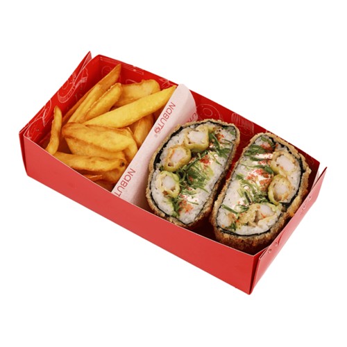 Kombo Mini Burger z krewetką