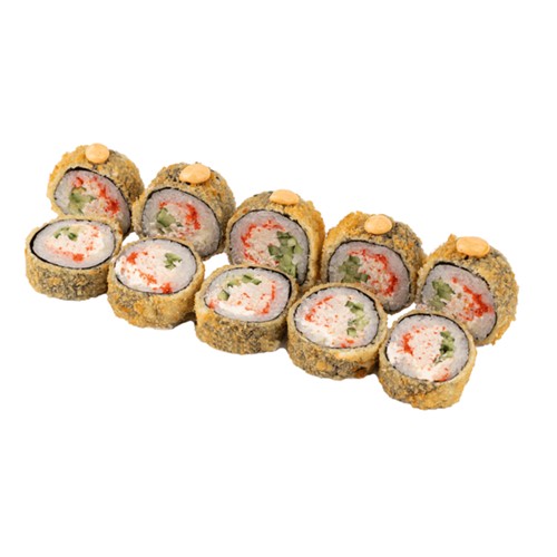 Roll tempura z krabem (10 szt)