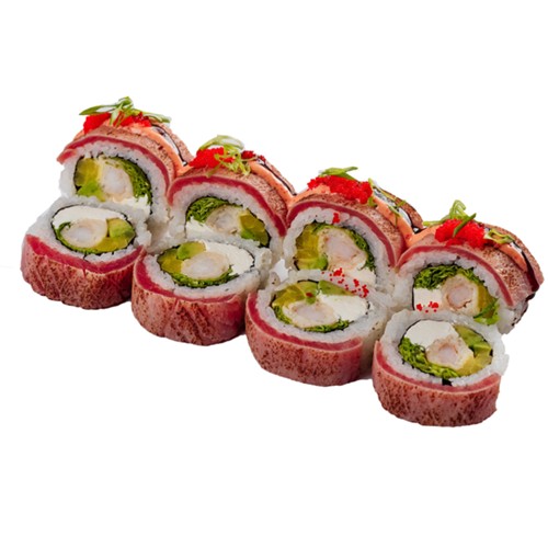 Różowy Samurai Roll 8 szt