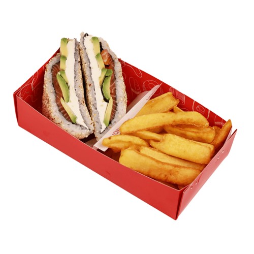 Kombo Sandwich z łososiem