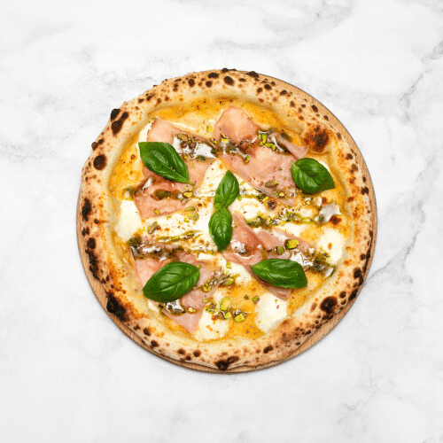 Pizza Pistachio Cotto