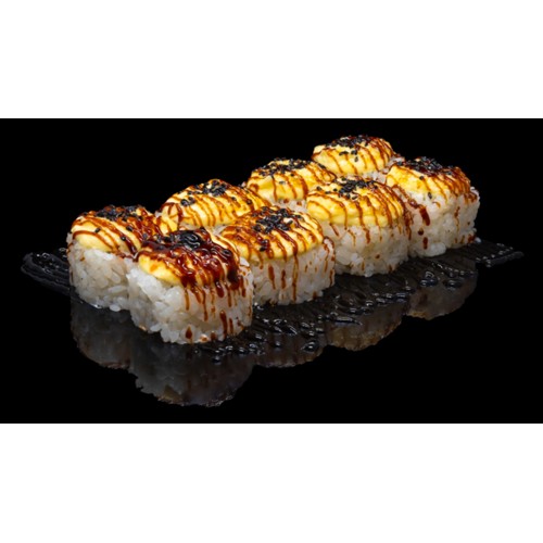 Cheddar Salmon Roll (8szt)