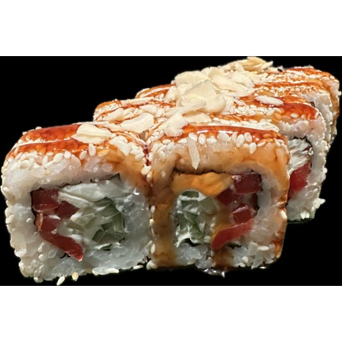 Philadelphia z warzywami w sezamie