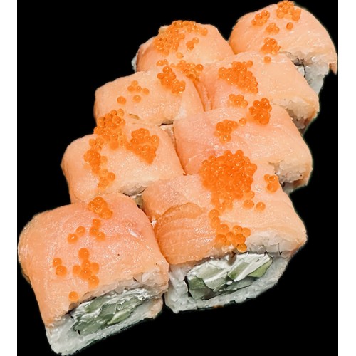 California wędzony łosoś