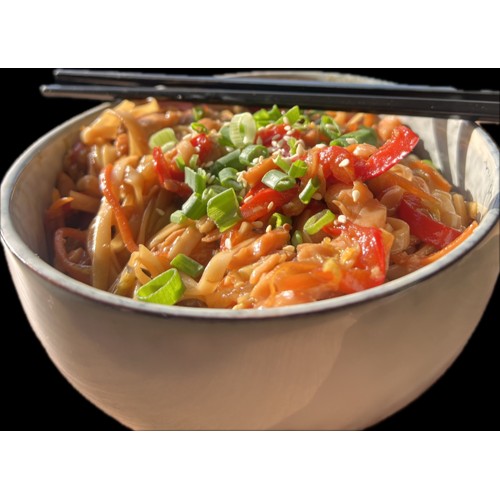 Udon z łososiem (mała 300g)