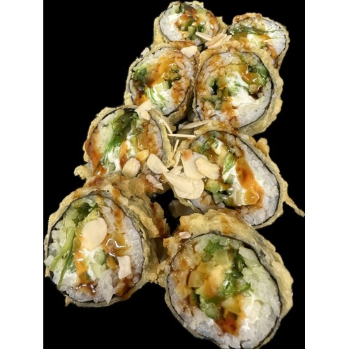 Smażona rolka z warzywami