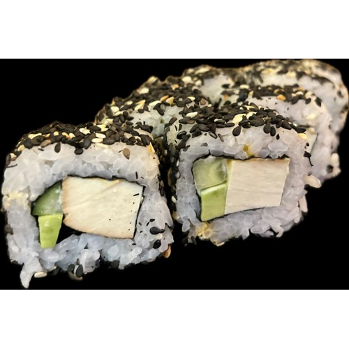 California wędzone tofu w sezamie