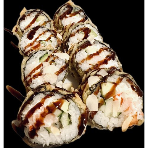 Smażona w tempurze z krewetką