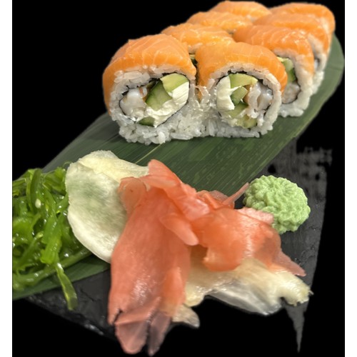 Philadelphia krewetka w łososiu