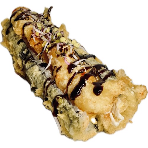 Hot-dog z krewetką w tempurze