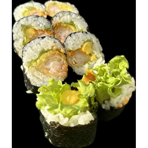 Futomaki krewetka w tempurze