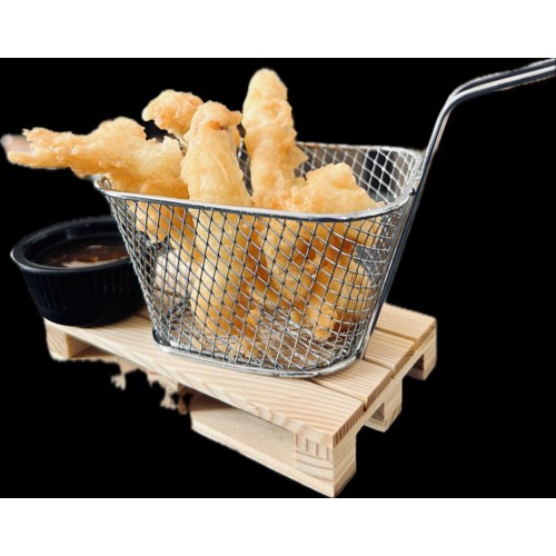 Pałeczki z łososia w tempurze 5 szt.