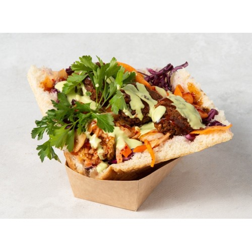 Falafel Kimchi w bułce