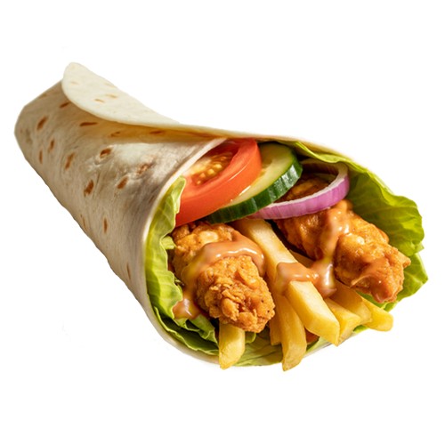 Loaded Chicken Wrap