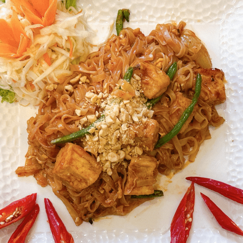 Pad Thai Tofu z orzeszkami