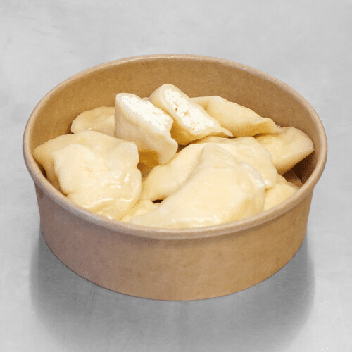 Pierogi z serem białym na słodko