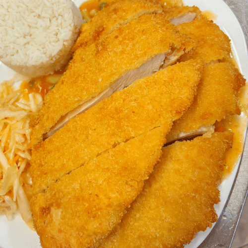 Filet z kurczaka słodko-kwaśny w panierce