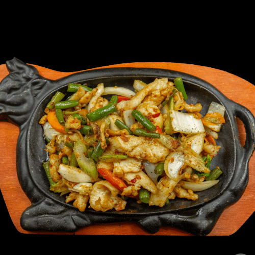 Kurczak Bulgogi na gorącym półmisku