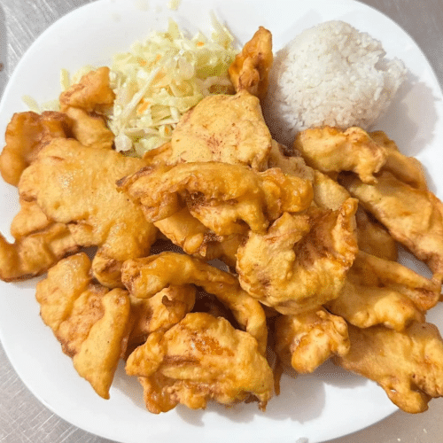 Kurczak w cieście bez sosu