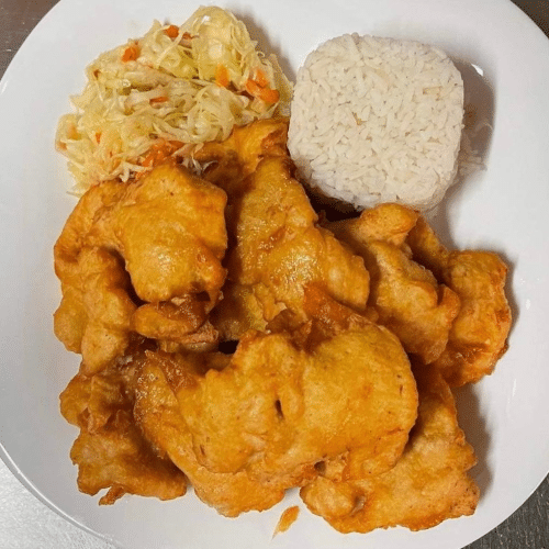 Kurczak w cieście na ostro