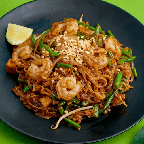 Pad thai z krewetkami