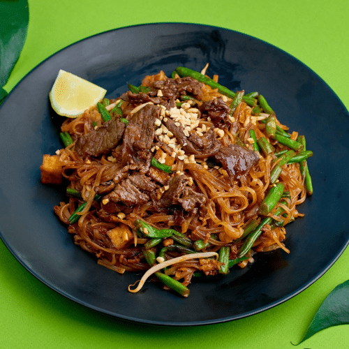 Pad thai z wieprzowiną