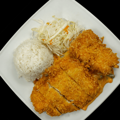 Ryba panga chrupiąca curry