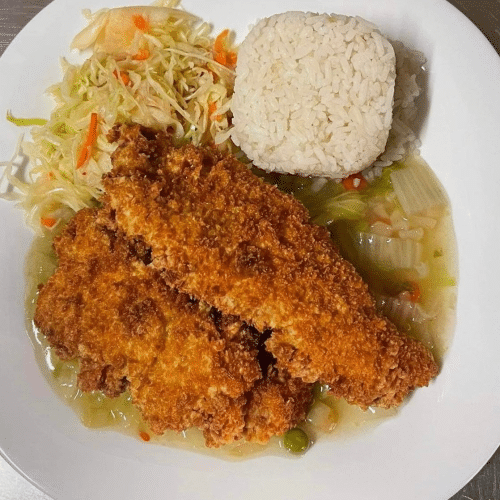 Ryba sola chrupiąca curry